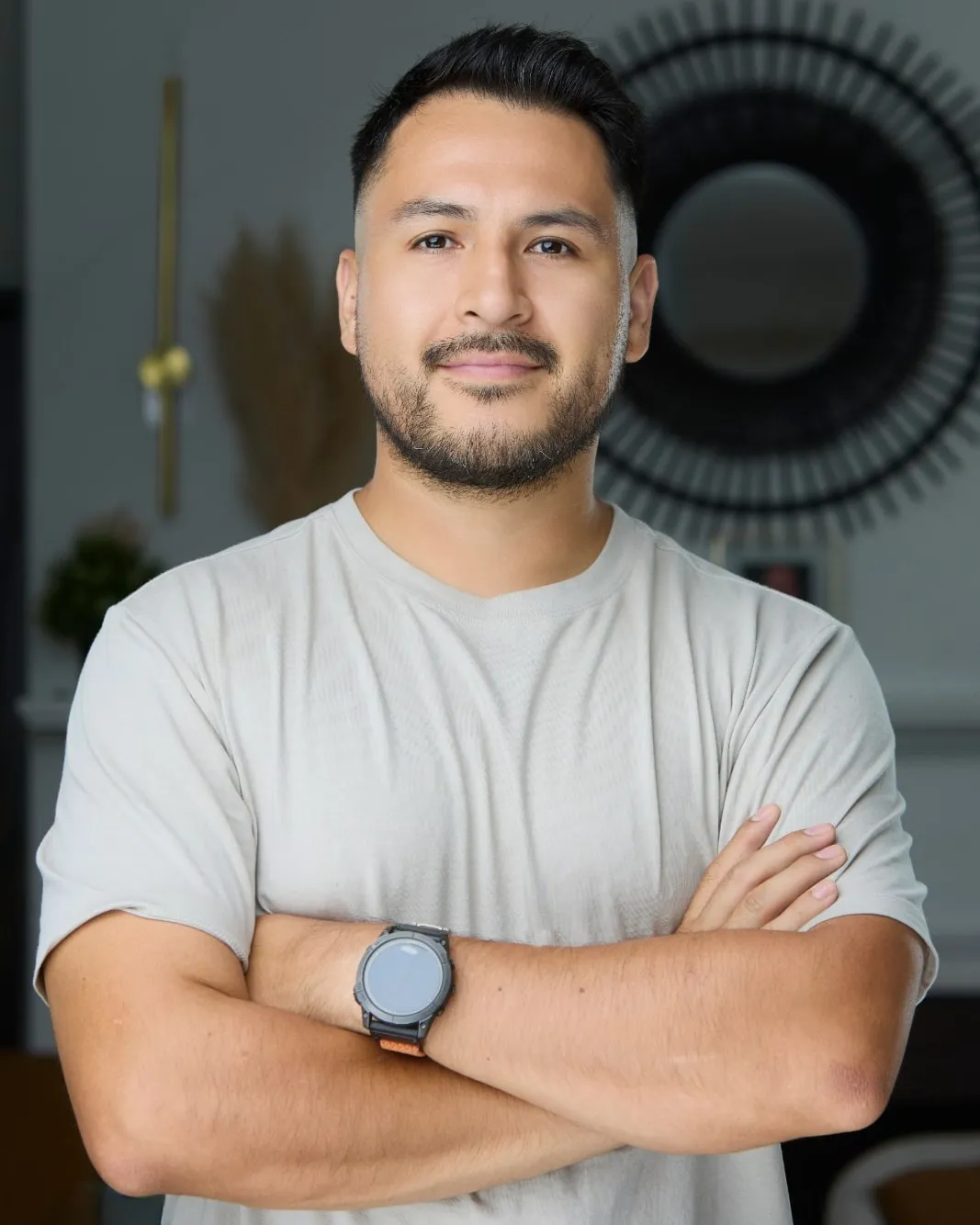 Portrait of Andres Samaniego